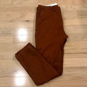 Club Monaco Burgundy Chinos